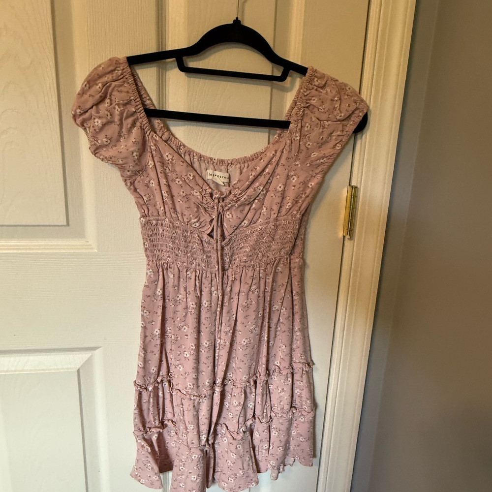 Aeropostale Light Pink Floral Dress